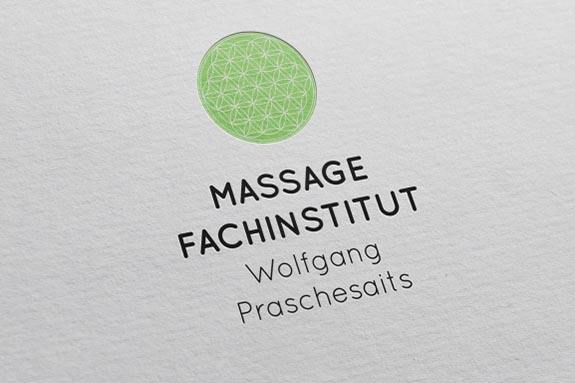 Logoentwicklung für Massage Fachinstitut